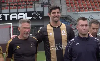Courtois spreekt over zijn nieuwe bondscoach Van Bommel