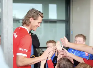 Wout Weghorst populair bij Open Dag FC Twente