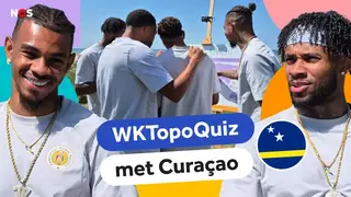Curaçao-selectie speelt topografie-quiz