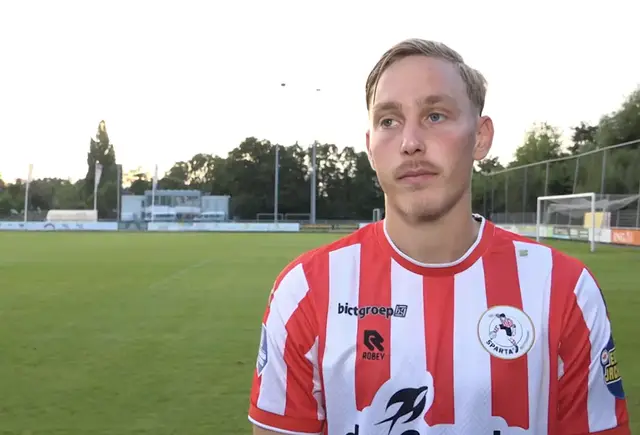 Julian Baas (Sparta): "Wil vaste waarde zijn"