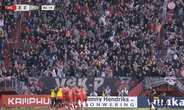 Samenvatting FC Twente - PSV 3-2