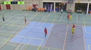 Zaal voetbal, eredivisie: Tigers Roermond - ZVV BE 79 4-6