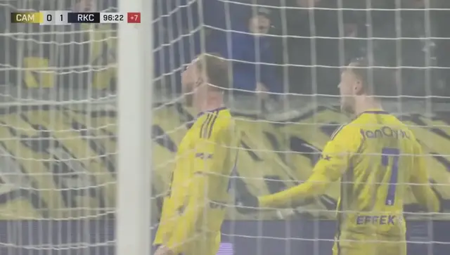 Samenvatting SC Cambuur - RKC 1-1