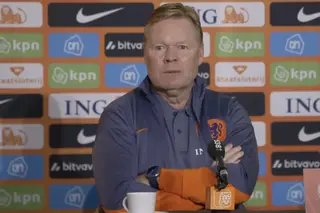 Persconferentie Koeman richting Nederland-Polen