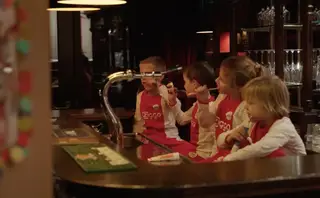 Ajaciedjes slapen nachtje in Johan Cruijff Arena