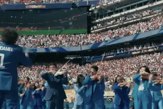Halftimeshow WK-finale Spanje - Argentinië