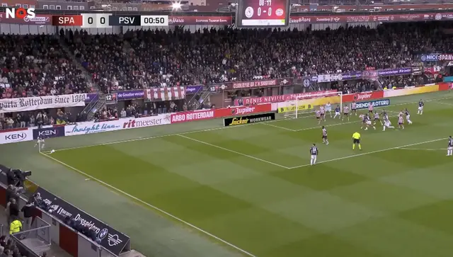 Samenvatting Sparta Rotterdam - PSV 0-2
