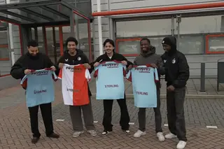 Supporters over Sterling bij Feyenoord: 'Stunt van de eeuw'