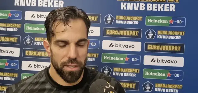 Kostas Lamprou na NAC - Heracles 1-4 (KNVB beker(