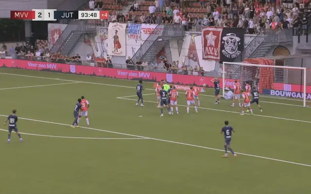 Samenvatting MVV Maastricht - Jong FC Utrecht 2-1