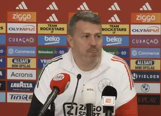 Persconferentie Oscar García richting Ajax - Sparta
