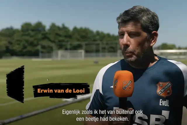 Erwin van de Looi nieuwe trainer FC Volendam