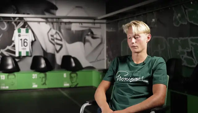 FC Groningen presenteert Zweeds talent Alvin Nordin