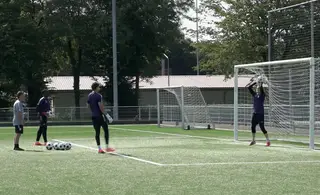 Eerste training FC Dordrecht op de dag van afscheid Kuijt
