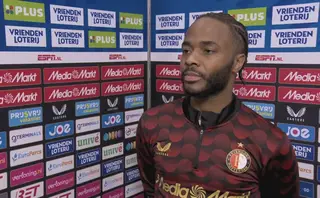 Interview met Raheem Sterling na Feyenoord-Telstar