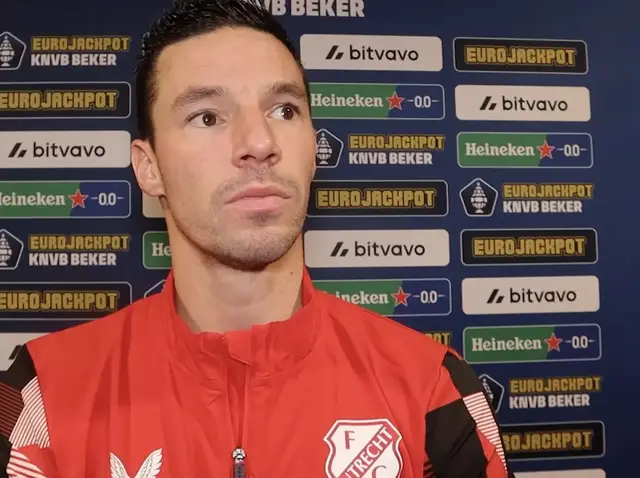 Nick Viergever niet blij met FC Utrecht-teamgenoten