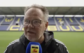 Henk de Jong (Cambuur) kijkt vooruit naar RKC-uit
