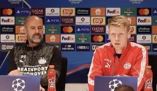 Bosz verbaasd over CL-loting: "Allemaal kampioenen"