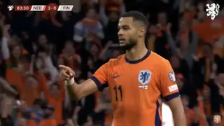 Samenvatting Nederland - Finland 4-0 (WK-kwalificatie)
