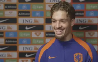 Luciano Valente over debuut in Nederlands elftal