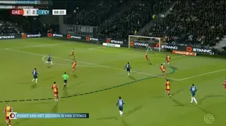 Assist van het seizoen van Calvin Stengs?