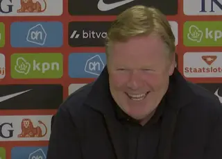 Ronald Koeman grapt na knuffel tegen Valentijn Driessen