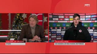 Hans Kraay spreekt Excelsior-spits toe: ''Niet doen hé, Thijs''