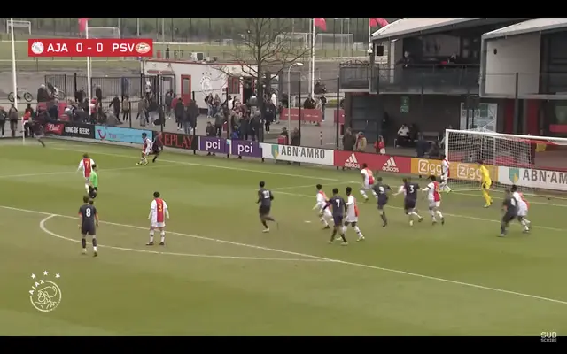Samenvatting Ajax O18 - PSV O18