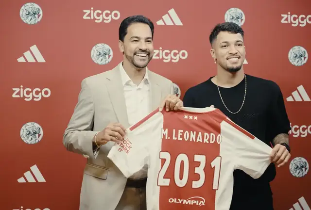 Marcos Leonardo tekent contract bij Ajax