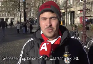 Fans Benfica zien het somber in