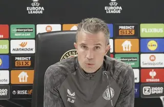 Van Persie over druk bij Feyenoord - Panathinaikos