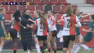 Vrouwen: Samenvatting Feyenoord - PEC Zwolle