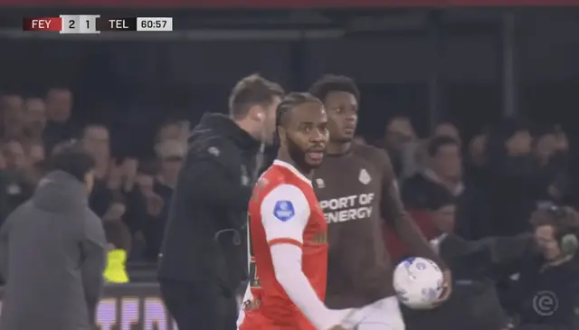 Samenvatting Feyenoord-Telstar 2-1 (debuut Sterling)