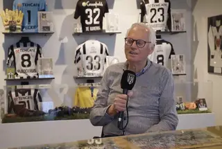 Afscheidsinterview stadionspeaker Gerard Kruizinga
