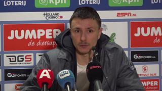 Berghuis na nederlaag: ''Ze hebben vijf punten van ons afgepakt''