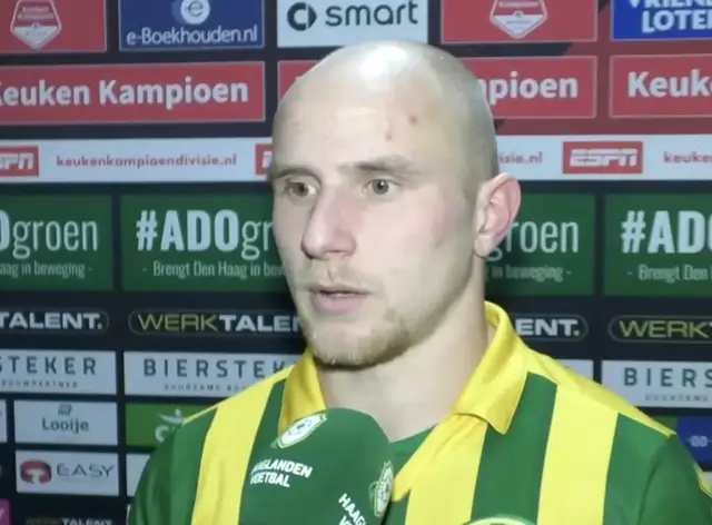 Evan Rottier na ADO Den Haag - Jong AZ (1-4)