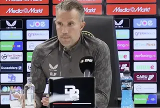 Van Persie onder indruk van Sliti