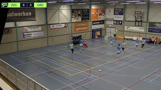 Samenvatting ZVG/Cagemax - Futsal Groningen 6-4