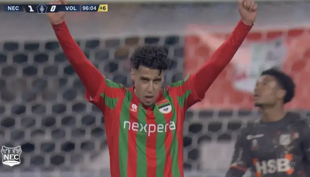 Samenvatting NEC - FC Volendam 1-0 (KNVB beker)
