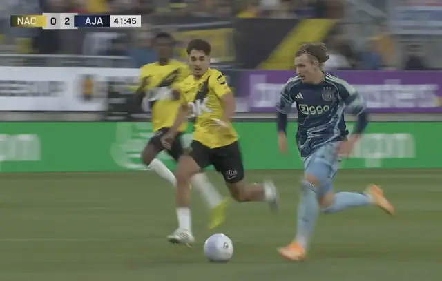 Samenvatting NAC - Ajax 0-2 (wereldgoal Godts)