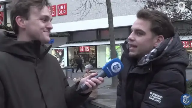 Bedroefde Feyenoord-fans na wedstrijd tegen Ajax