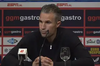 Van Persie blij me onderlinge irritaties bij Feyenoord