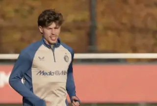 Jordan Bos terug op training Feyenoord voor duel met Celtic