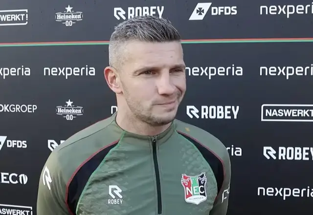 Linssen met NEC terug naar De Kuip:  "Fan van Feyenoord"