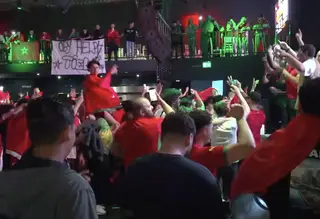 Blije Marokko-fans na ruime overwinning op Canada