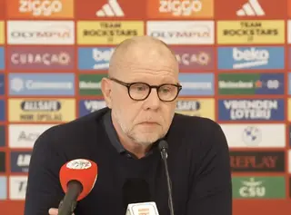 Persconferentie Fred Grim richting FC Groningen - Ajax