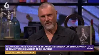 John de Wolf over zijn dementerende moeder