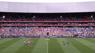 Samenvatting Feyenoord-Wolfsburg 4-0