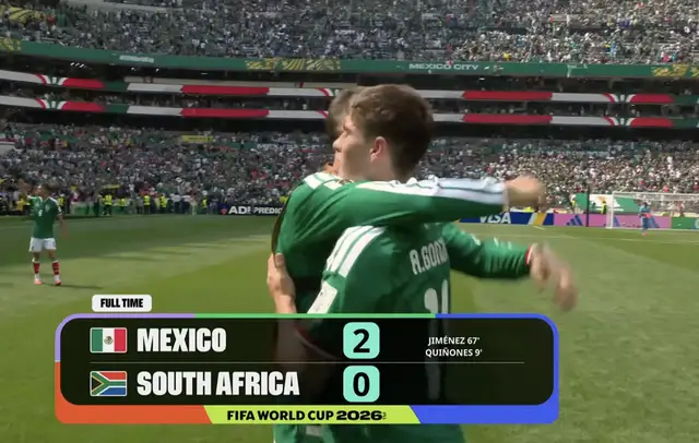 Samenvatting Mexico - Zuid-Afrika 2-0 (WK 2026)