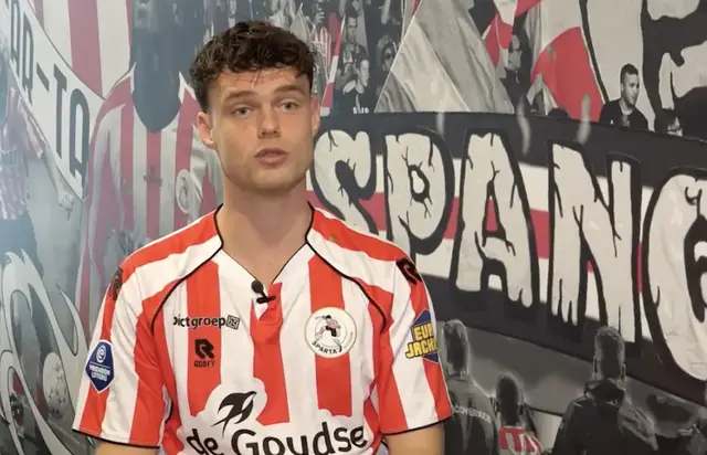 Sparta huurt Vito van Crooij  van NEC